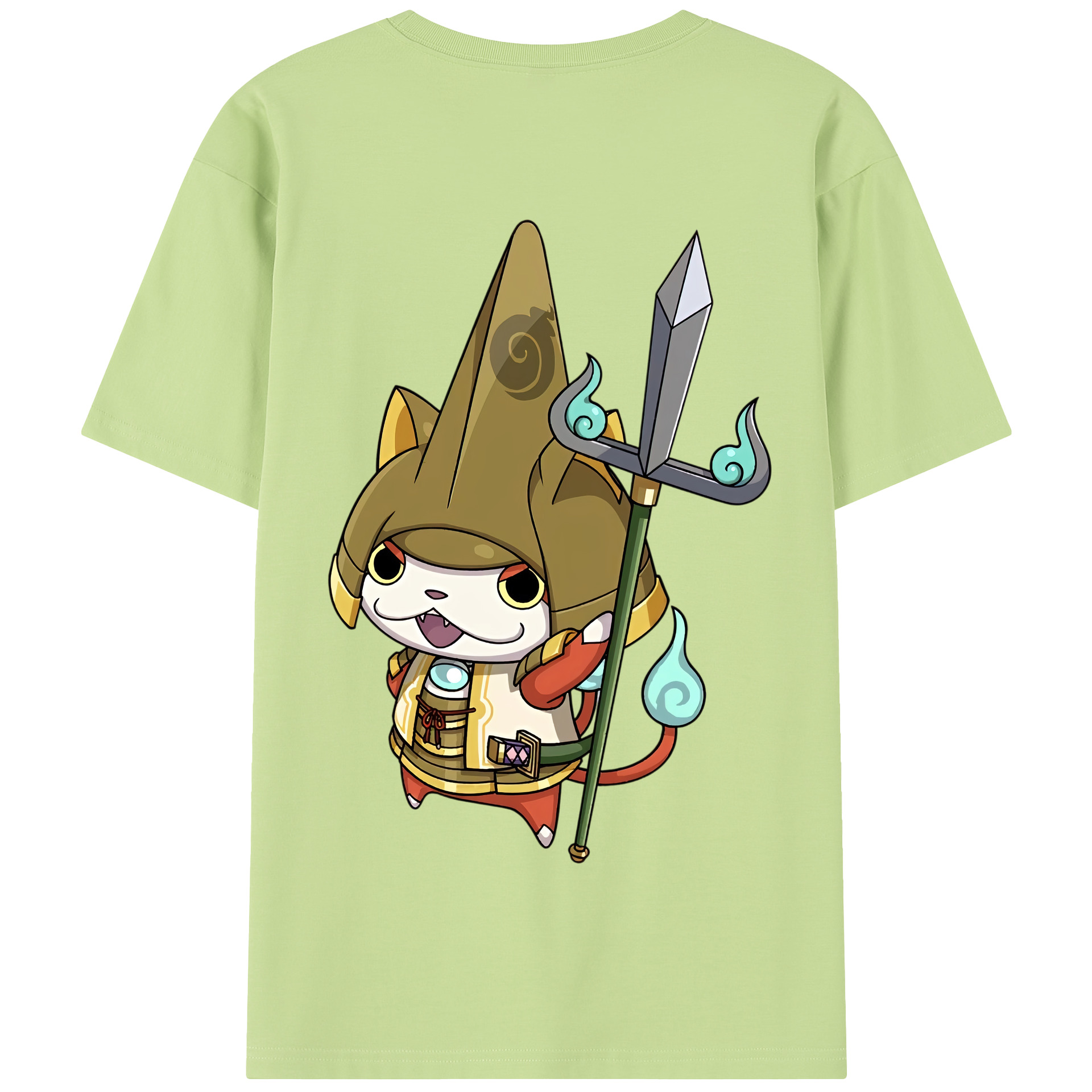 （画像用） 妖怪ウォッチ Yo-kai Watch 綿100％半袖Tシャツ（背面プリント）